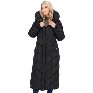 Steve Madden Women's Long Maxi Winter Puffer Coat